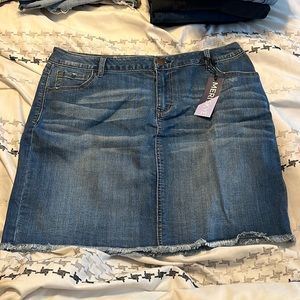 Denim Skirt- Brand New Size 14